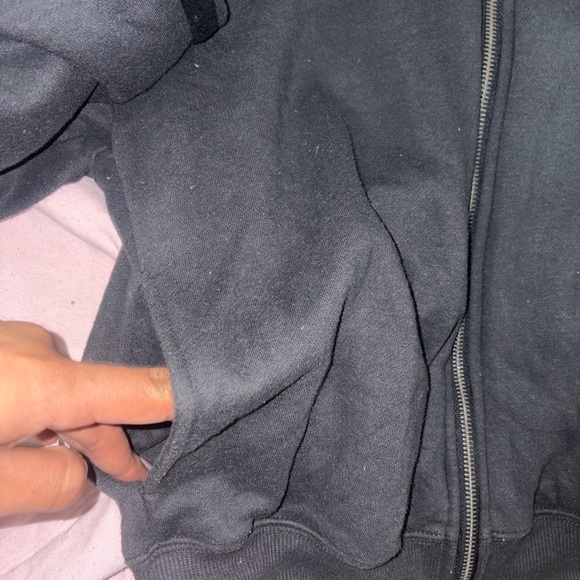 Wild Fable pink hoodie & gray jacket - Picture 2 of 5